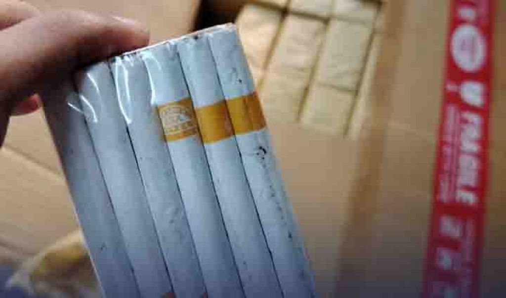 Batang rokok ilegal