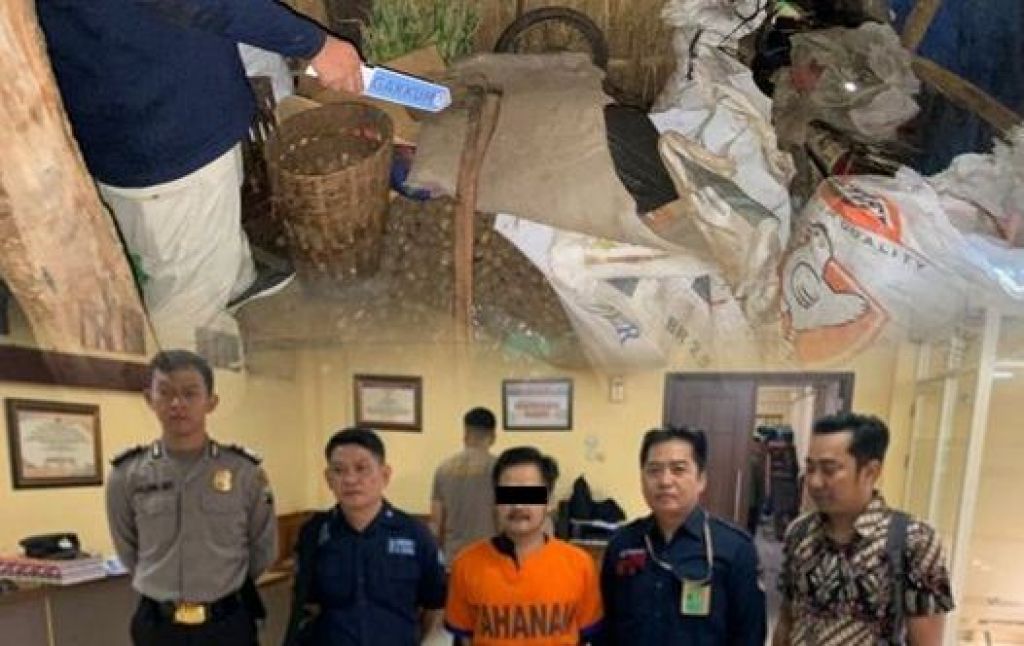 Tersangka perambahan Kawasan Taman Nasional Bromo