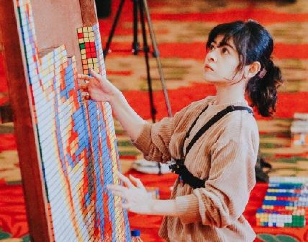 Chintya Akemi Keirayuki sebagai perwakilan Kreator Indonesia dalam Kampanye Global Create 100