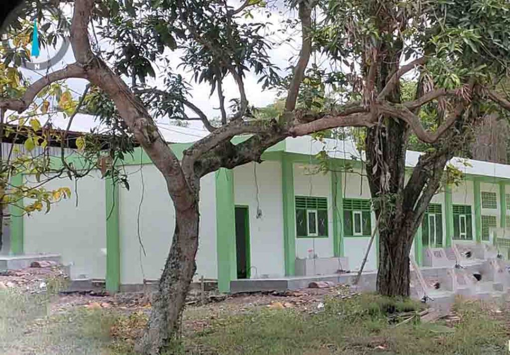Beberapa ruang kelas yang dibangun dari dana hibah di Kabupaten Ngawi
