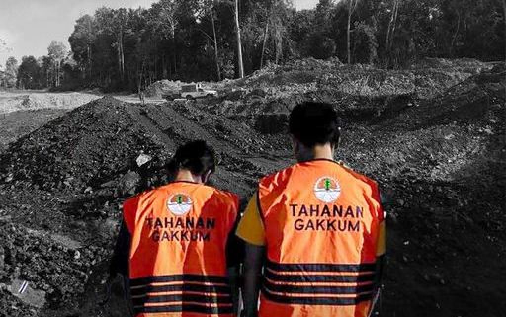 Dua tersangka penambangan batu bara ilegal