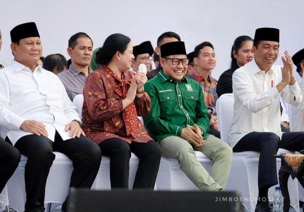 Prabowo, Puan Maharani, Muhaimin Iskandar