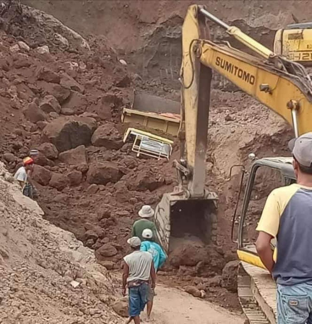 Lokasi galian c atau tambang yang ada di Desa Srigading, Kecamatan Ngoro, Kabupaten Mojokerto