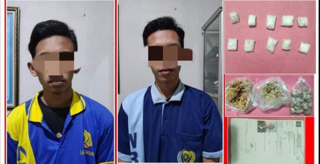 Tersangka pengedaran narkoba jaringan Lapas di Tulungagung
