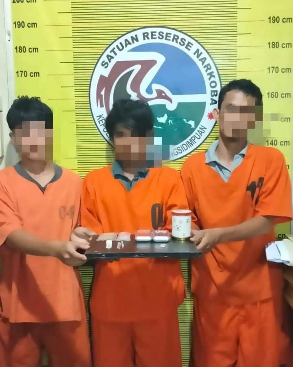 Pengedar narkoba yang ditangkap Polda Sumut