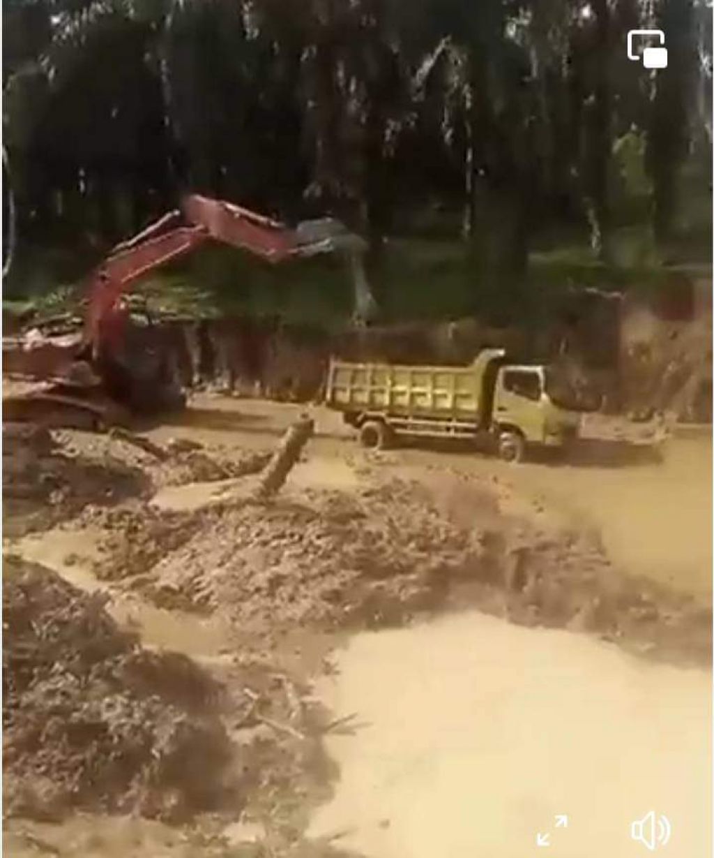 Salah satu galian c di Provinsi Sumatera Utara