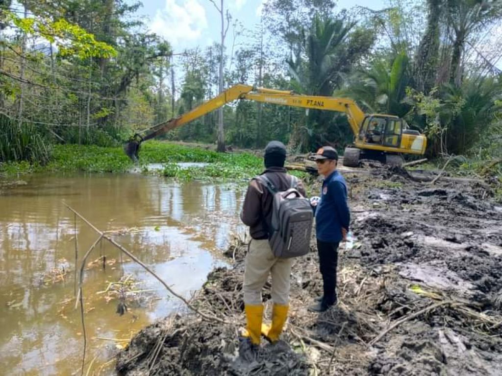 PT GNI akhirnya mereklamasi Sungai Lampi di Desa Bunta