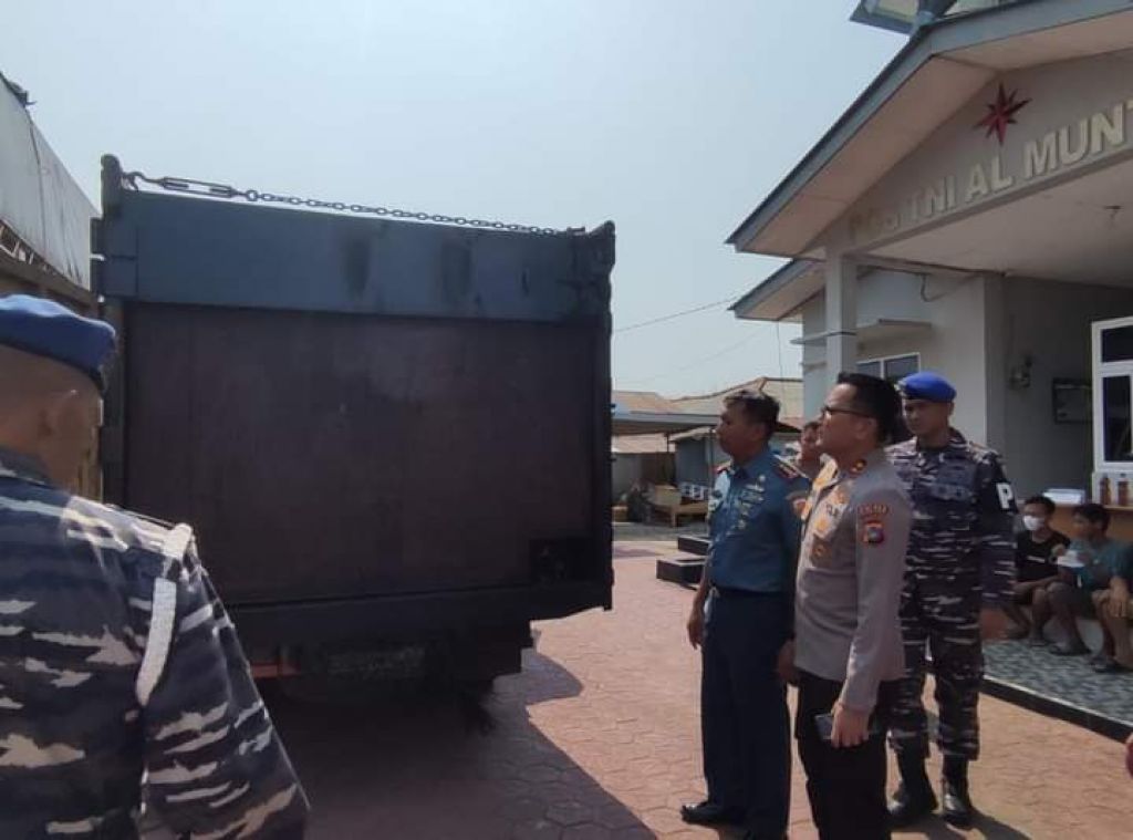 Truk yang digunakan untuk angkut bbm ilegal