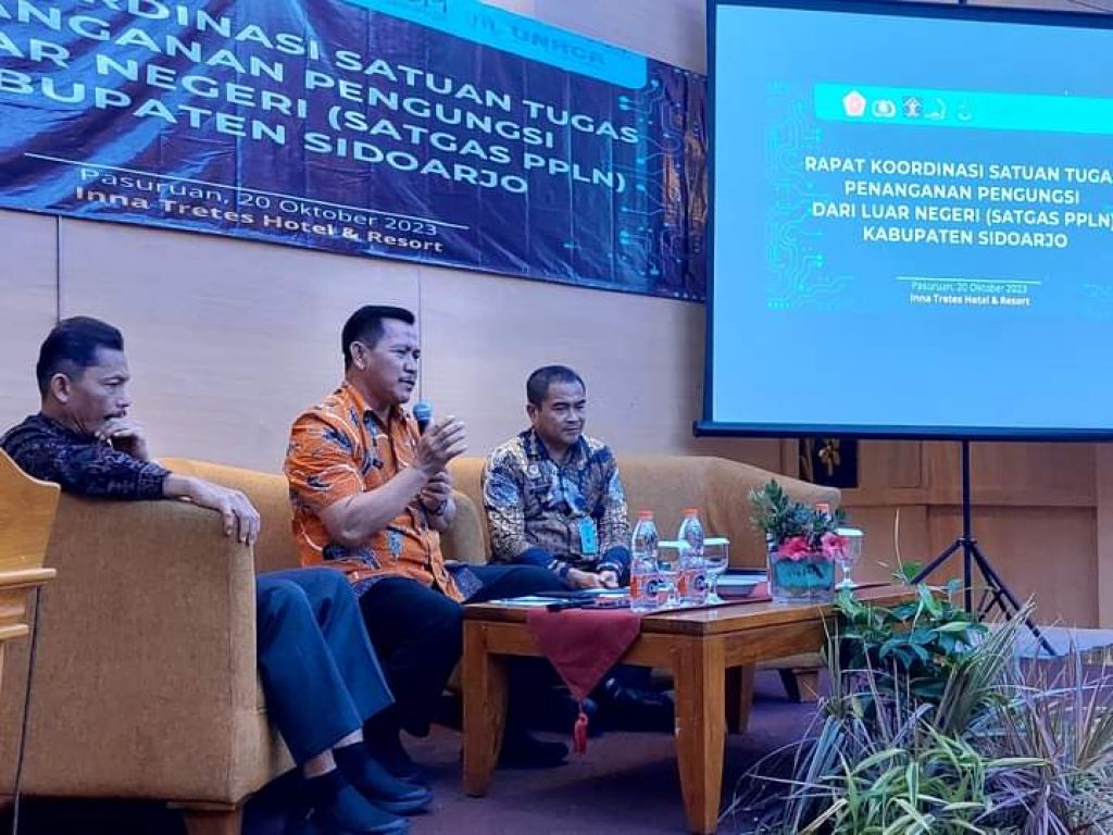 Rapat Koordinasi Satuan Tugas Penanganan Pengungsi Luar Negeri 