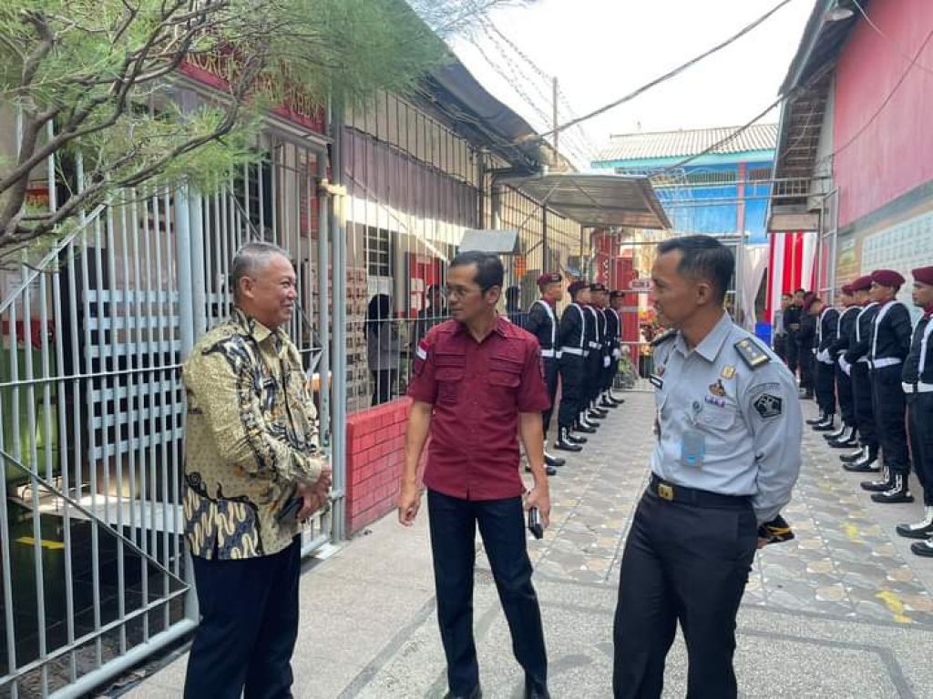 Lapas IIB Probolinggo menggelar acara pisah sambut dalam rangka pergantian pucuk pimpinan