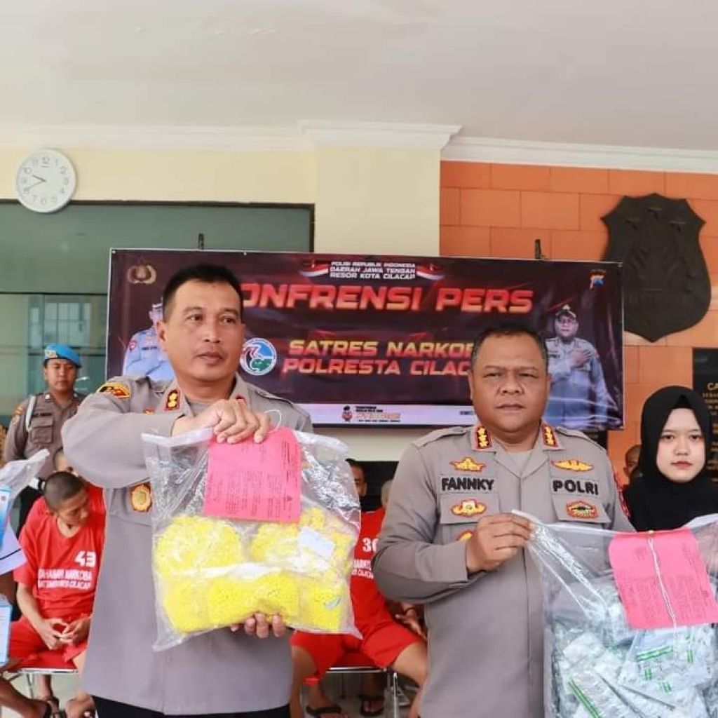15 pelaku penjual obat-obatan terlarang dalam waktu dua minggu terakhir