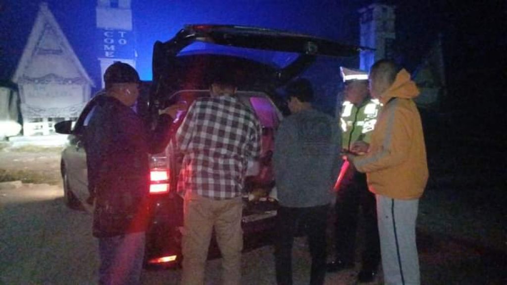 Razia oleh Polda Sumut terhadap pengendara