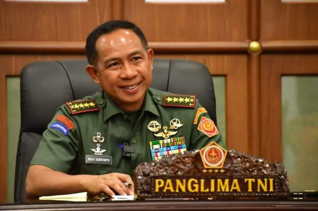 Panglima Tentara Nasional Indonesia (TNI), Jenderal TNI Agus Subiyanto