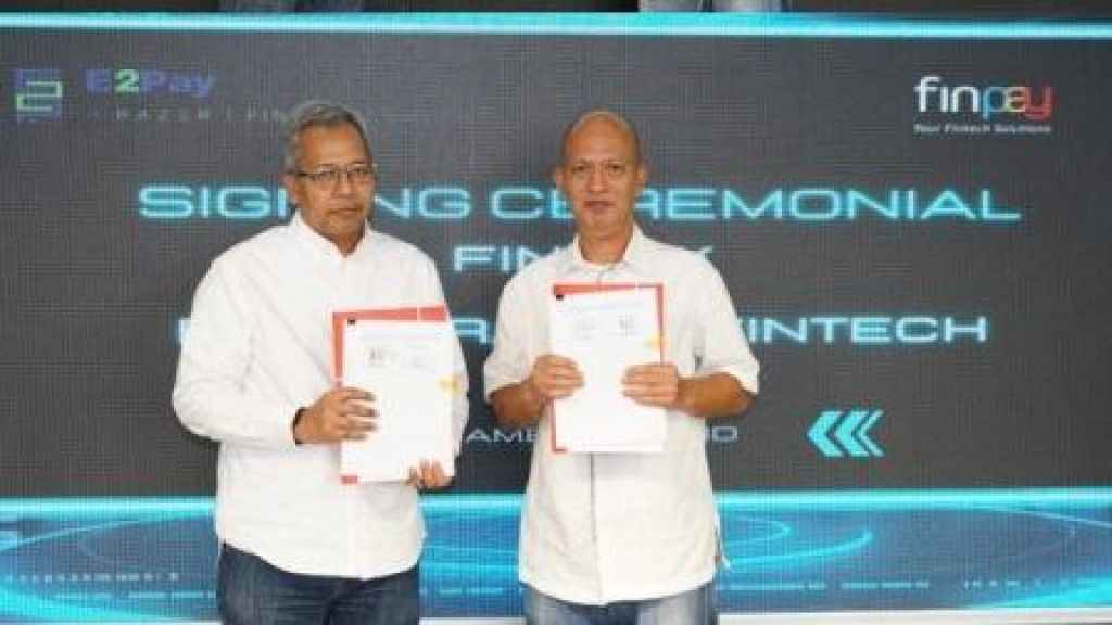 Finnet melakukan penandatanganan kerja sama dengan PT E2Pay Razer Fintech Company 