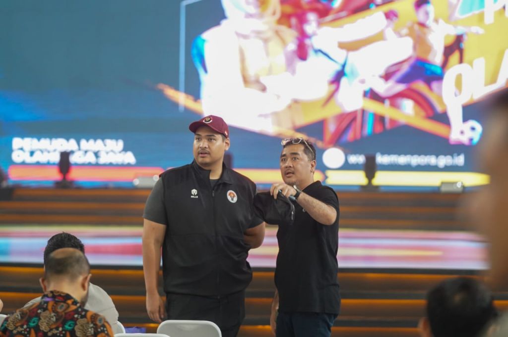 Menpora RI, Dito Ariotedjo hadir Rakornas Kepemudaan dan Keolahragaan Tahun 2023