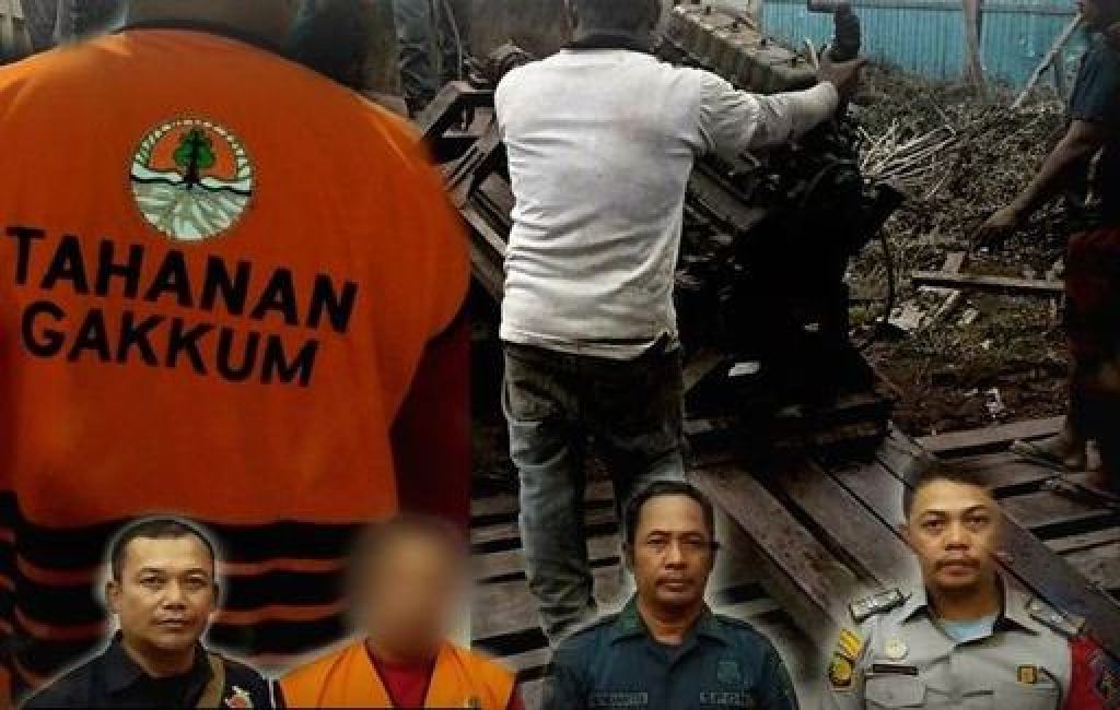Industri pengolahan kayu tersebut beroperasi di Desa Baru