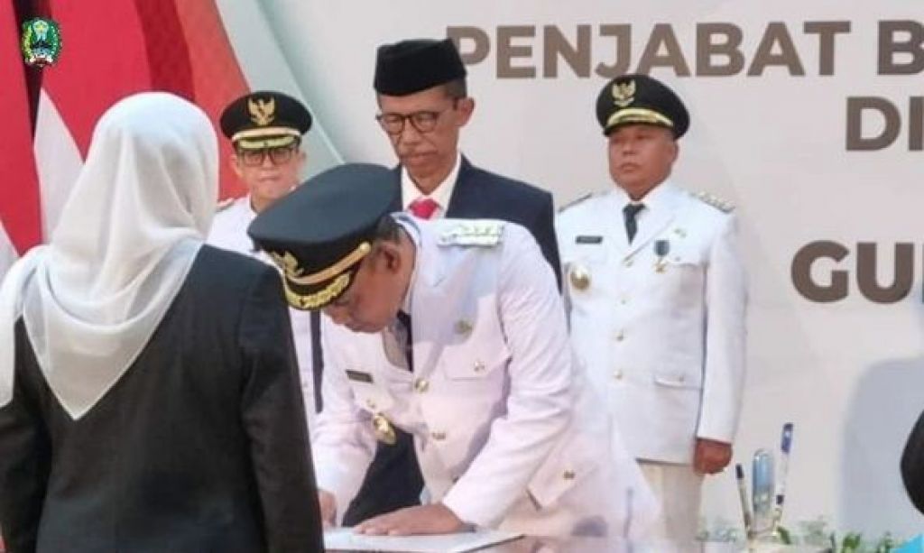 Pelantikan Hergunadi sebagai Pj Bupati Magetan