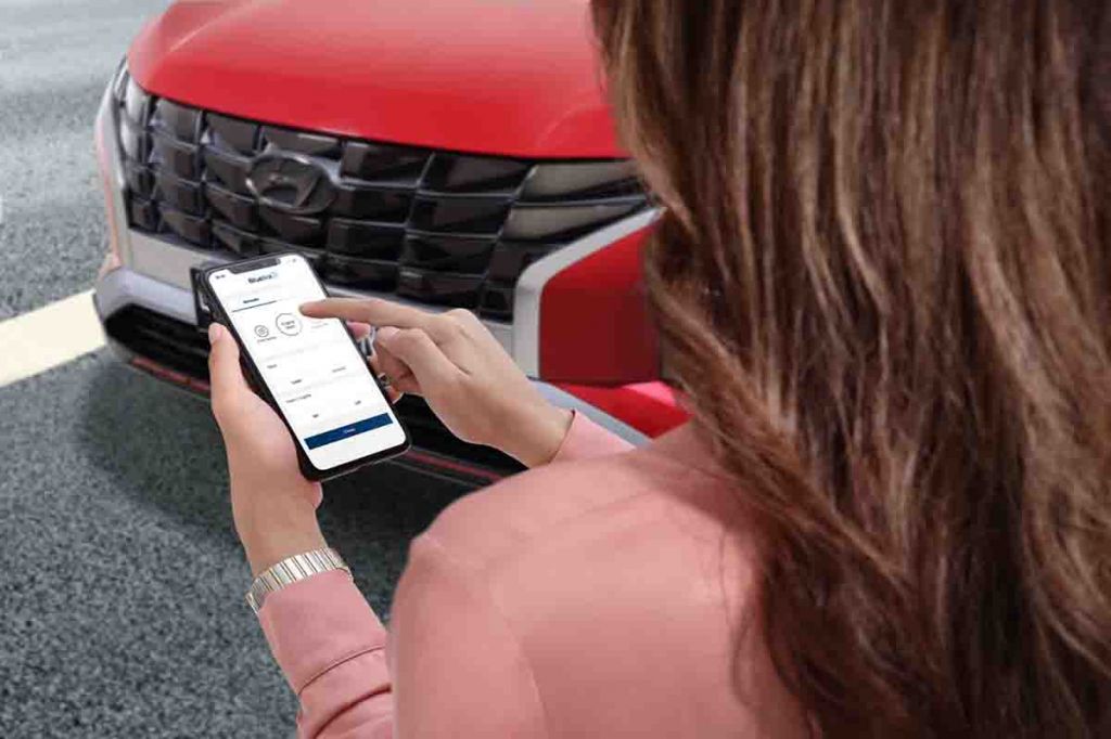 Teknologi Connected Car Service Hyundai Bluelink