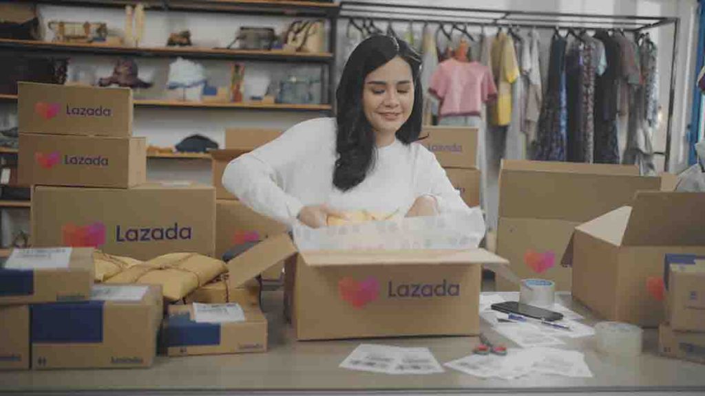Ilustrasi Seller Lazada