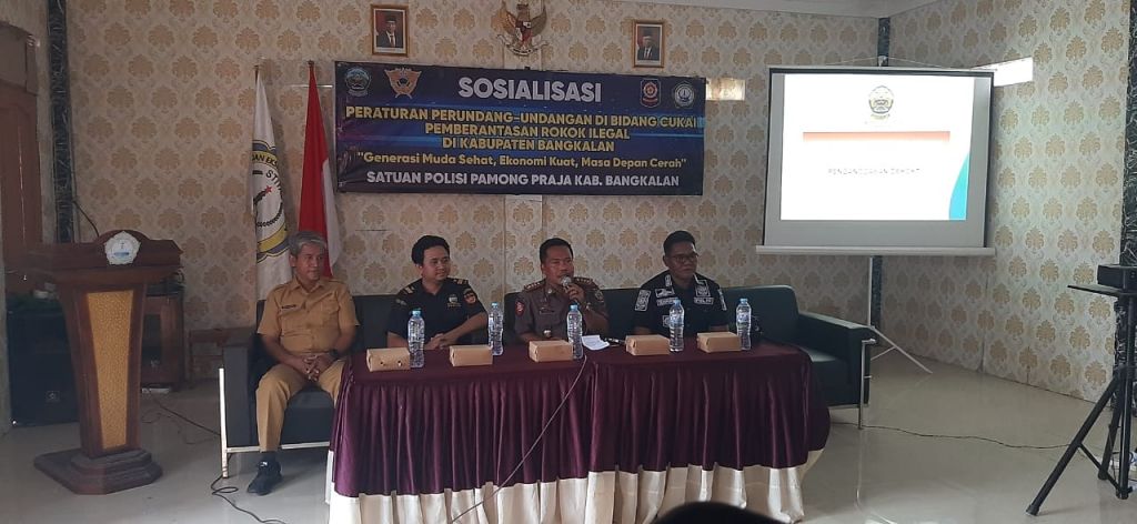 Sosialisasi Undang Undang di Bidang Rokok Cukai