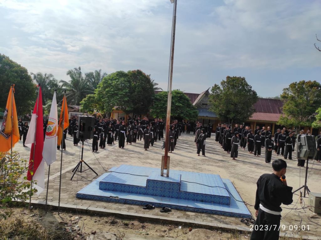 Tes calon warga PSHT Cabang Pelalawan