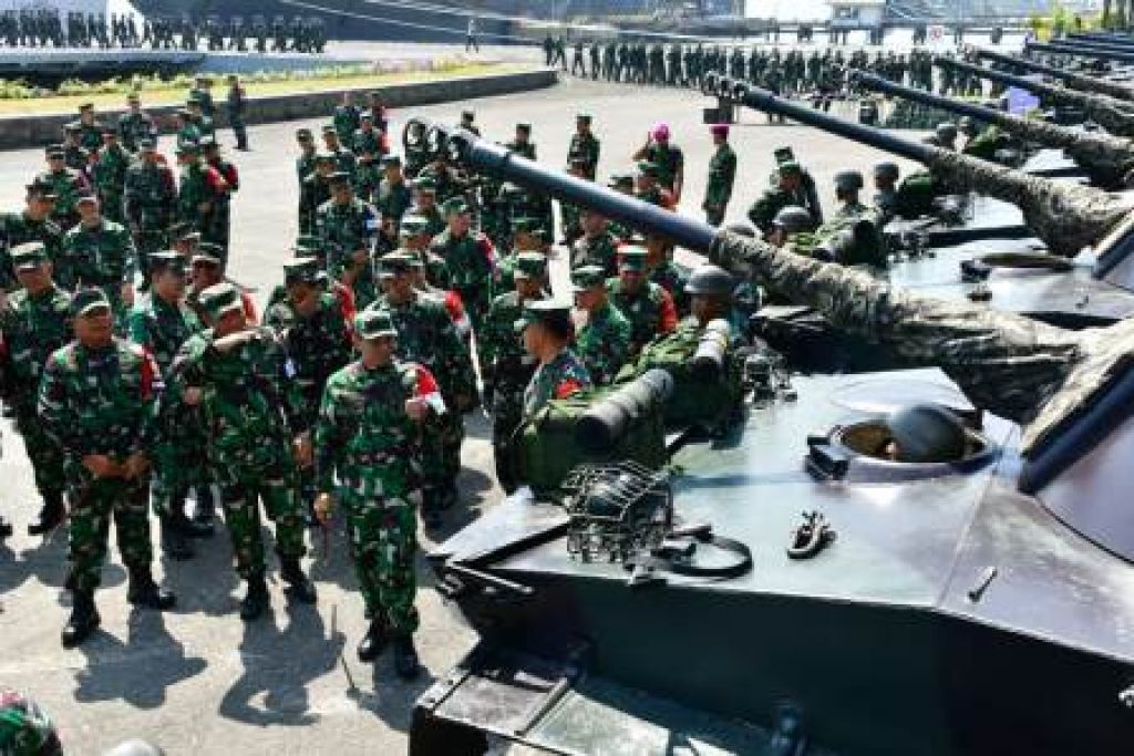  Apel Gelar Pasukan, bertempat di Dermaga Madura Koarmada II