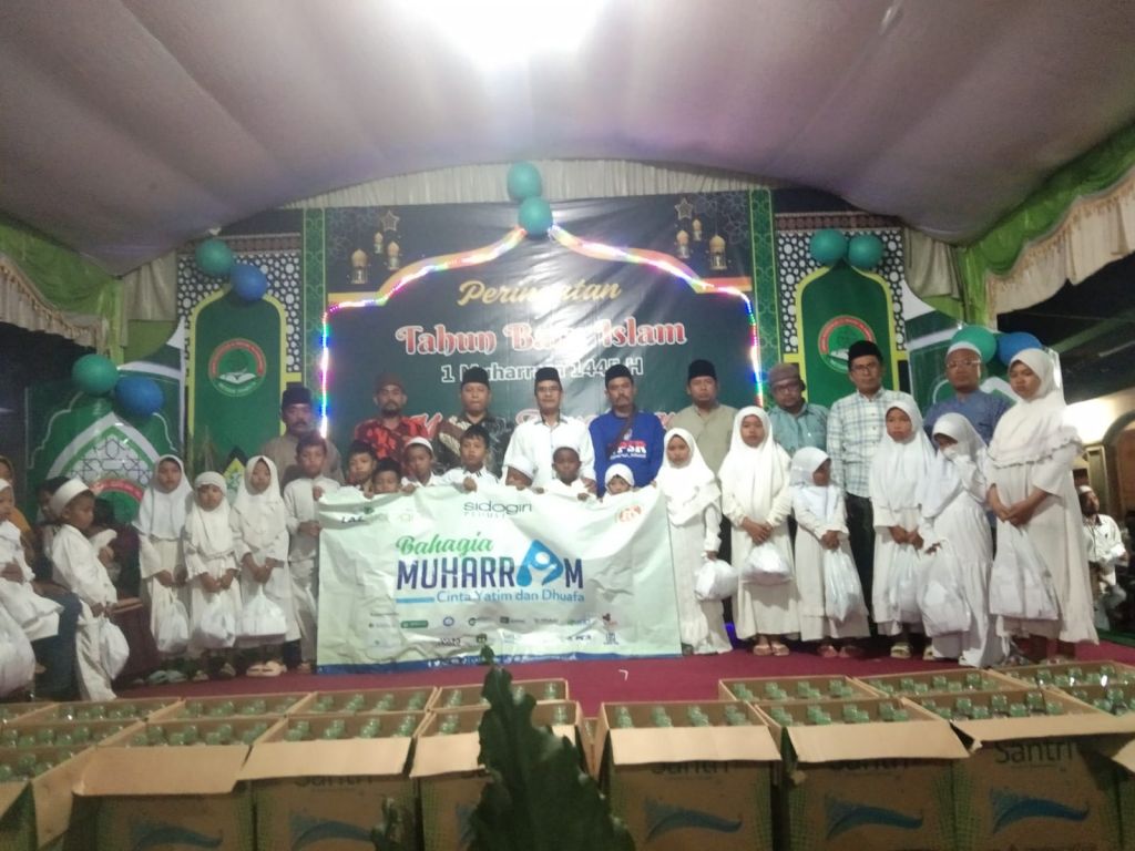 Acara santunan LSM FPSR Pasuruan