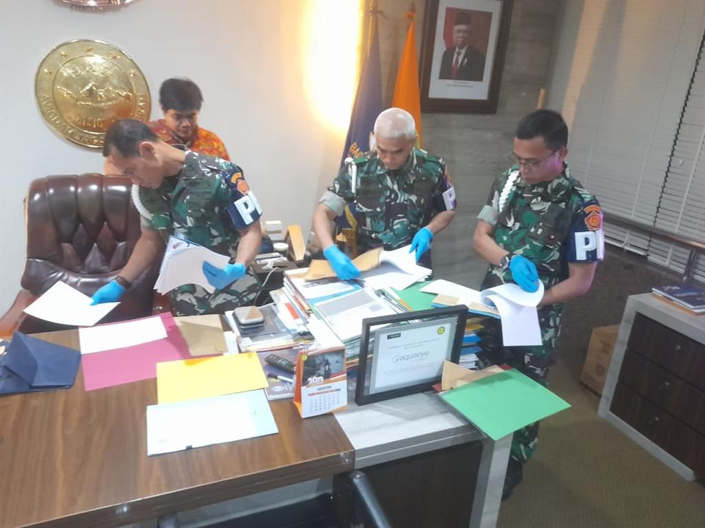 Penggeledahan kantor Basarnas