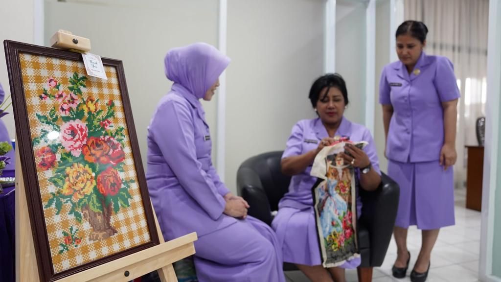 Pameran Krajiana Kreatif IKKT Cabang 11 Paspampres