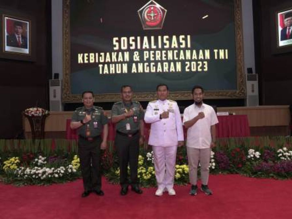 Sosialisasi Kebijakan dan Perencanaan TNI Tahun 2023
