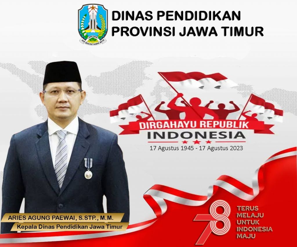 Kepala Dinas Pendidikan Provinsi Jawa Timur, Bapak Aries Agung Paewai