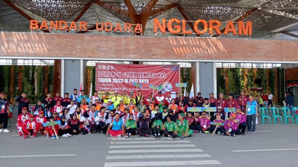 Letda Laut (P) Oscar Panji memborong medali diajang Cabor Aeromodelling Porprov Jateng 2023 