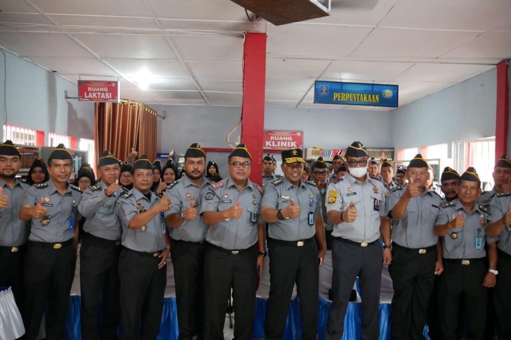 Kepala Kantor Wilayah Kemenkumham Aceh dan jajaran