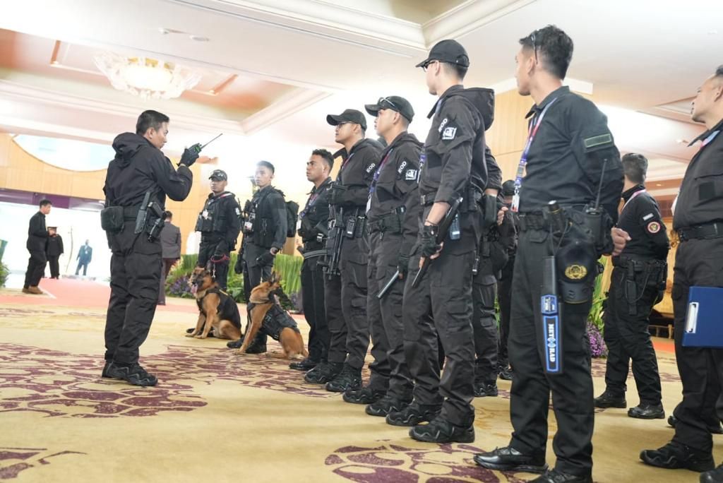 1.728 personel Paspampres bertugas mengamankan jalannya Sidang KTT Asean 
