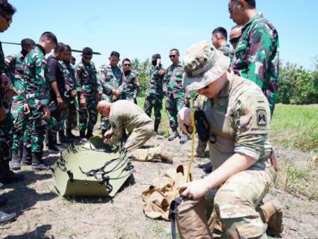 Latihan Medical Exercise, evakuasi medis udara
