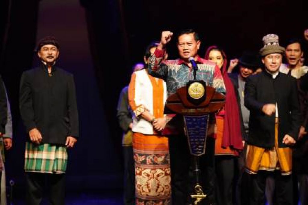 Pementasan seni Theater Jalasena Malahayati