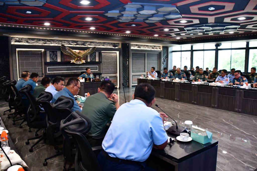 Rapat kesiapan Satgas Pengamanan VVIP