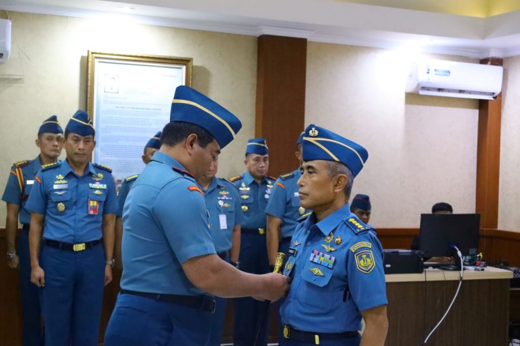 Pelantikan Kolonel Laut (T) Bambang Yunianto jadi Inspektur Puspenerbal