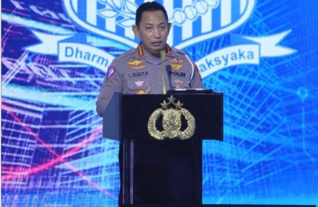 Kepala Kepolisian Republik Indonesia (Kapolri) Jenderal Listyo Sigit Prabowo