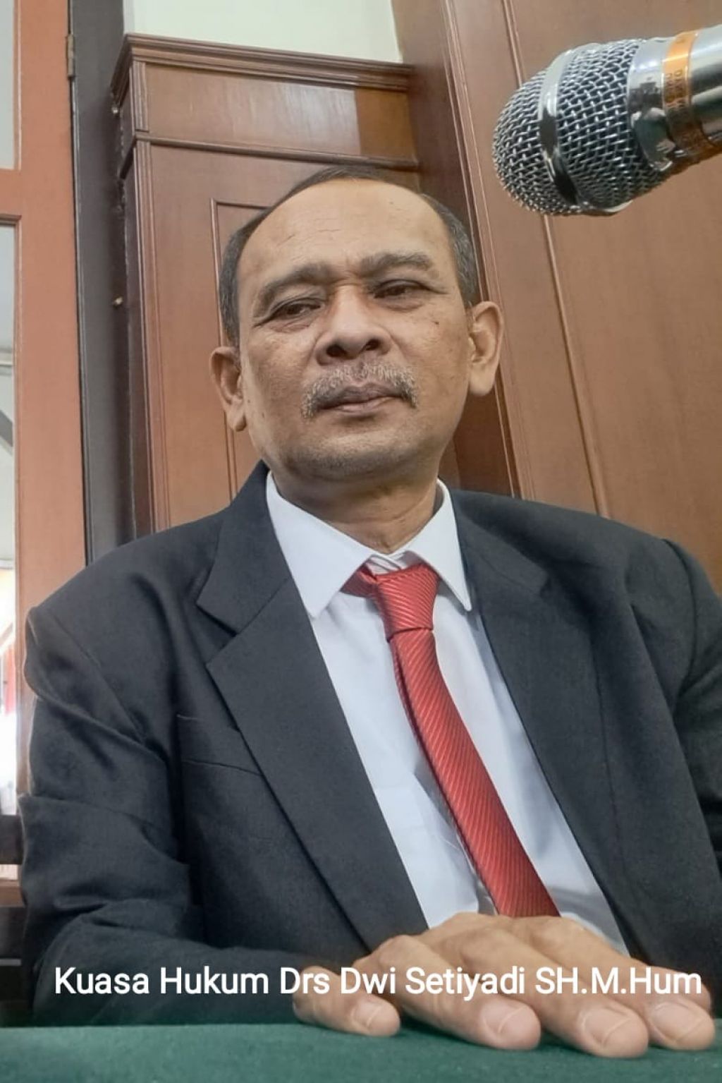 Kuasa Hukum korban, Dwi Setiyadi