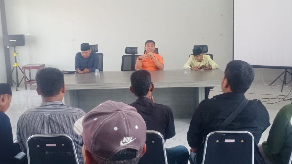 Audiensi perwakilan bacakades Bumi Anyar dengan TFPKD Bangkalan 