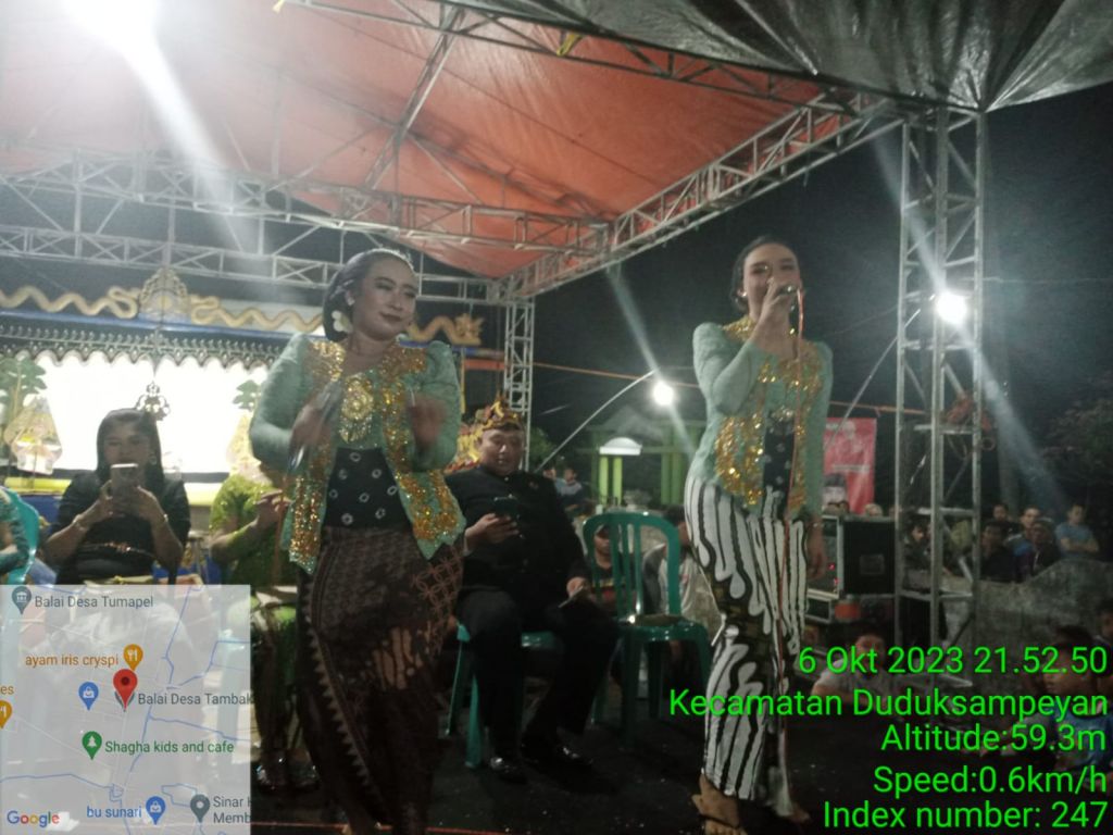 Pagelaran Wayang Kulit dalam rangka Ruwah Bumi