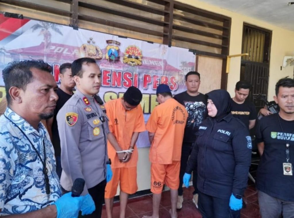 Kapolres Sumenep, AKBP Edo Satya Kentriko konpers
