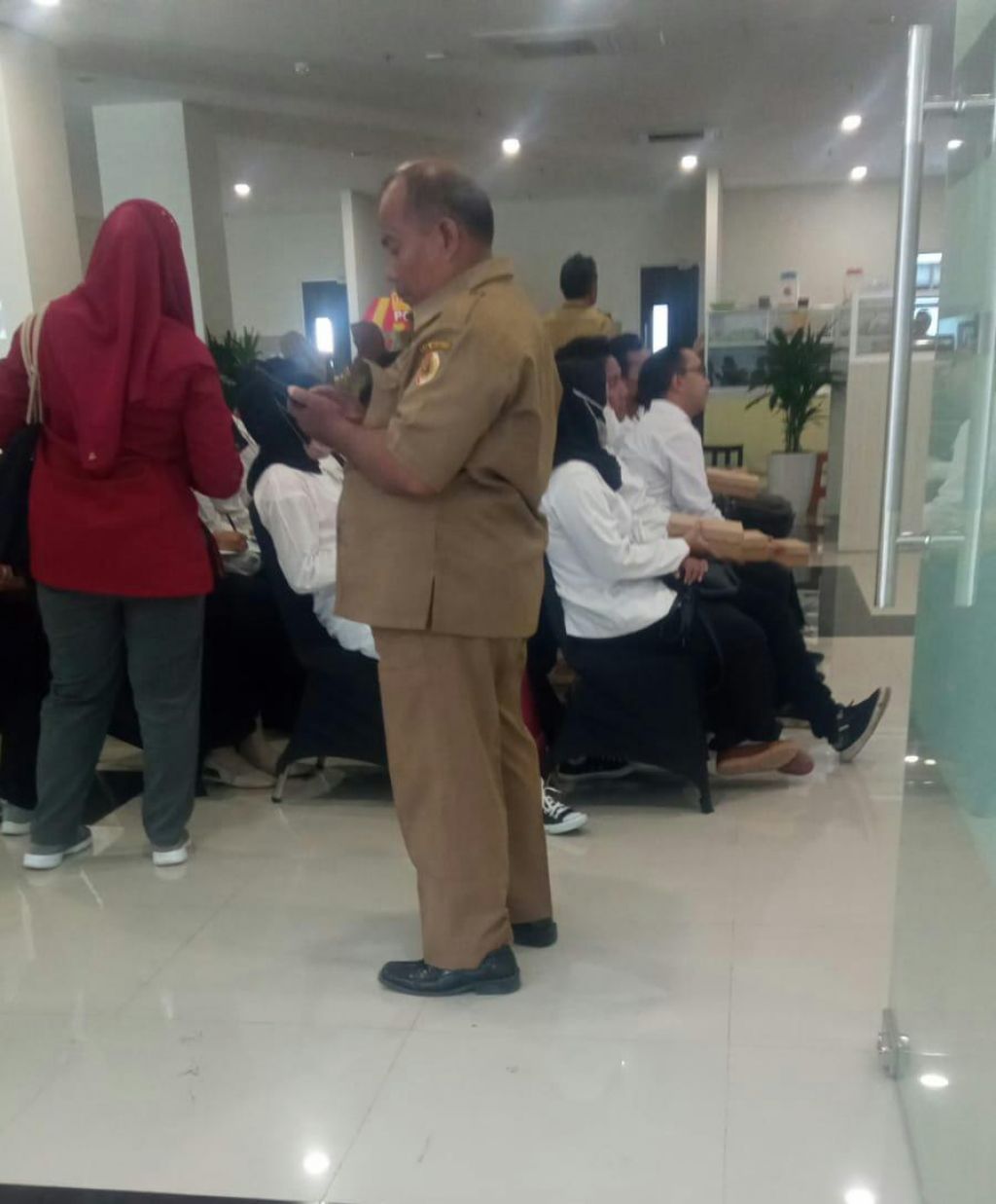 Peserta ujian perangkat desa di BKPSDM Jawa Timur