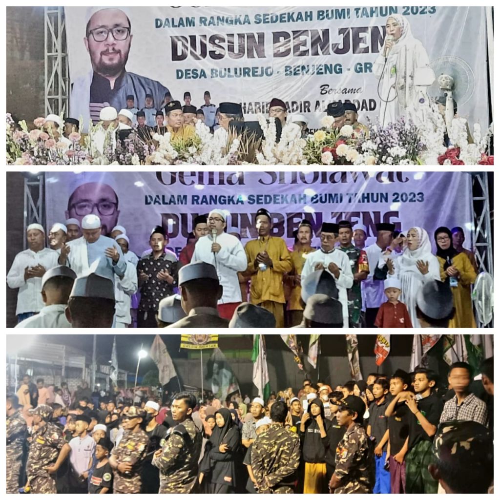 Sholawatan di Dusun Bulurejo, Desa Benjeng