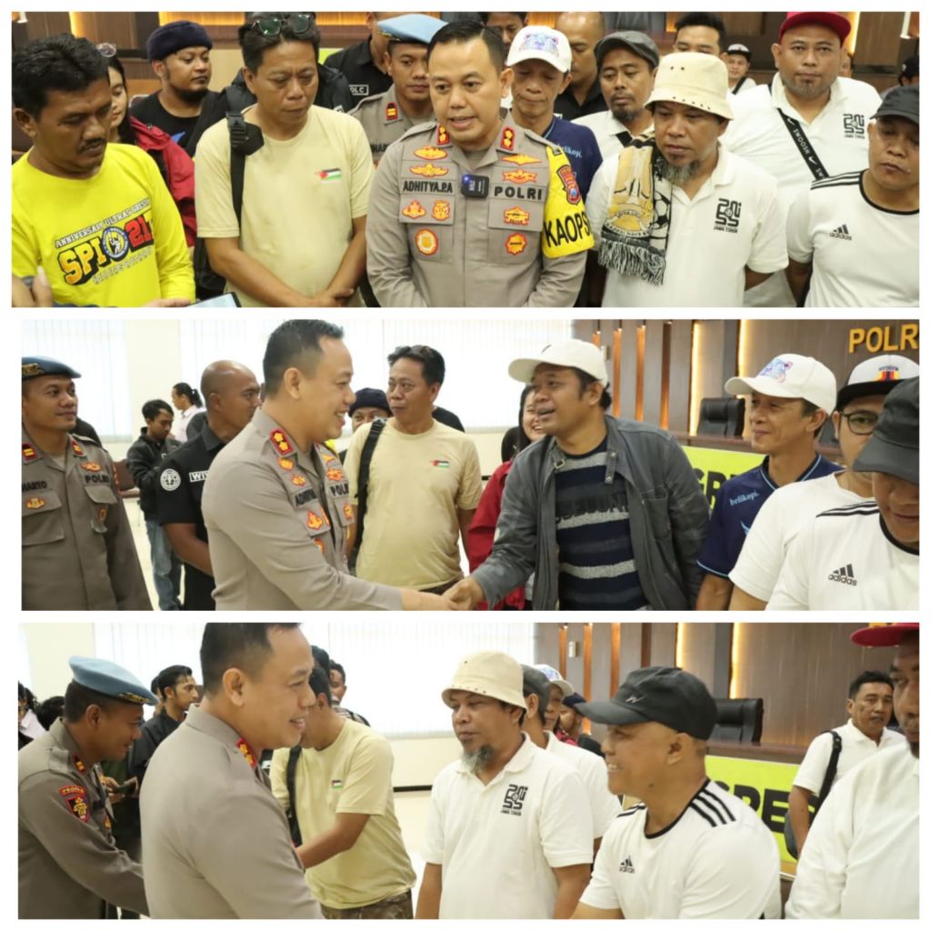 PNSSI bersama Kapolres Gresik
