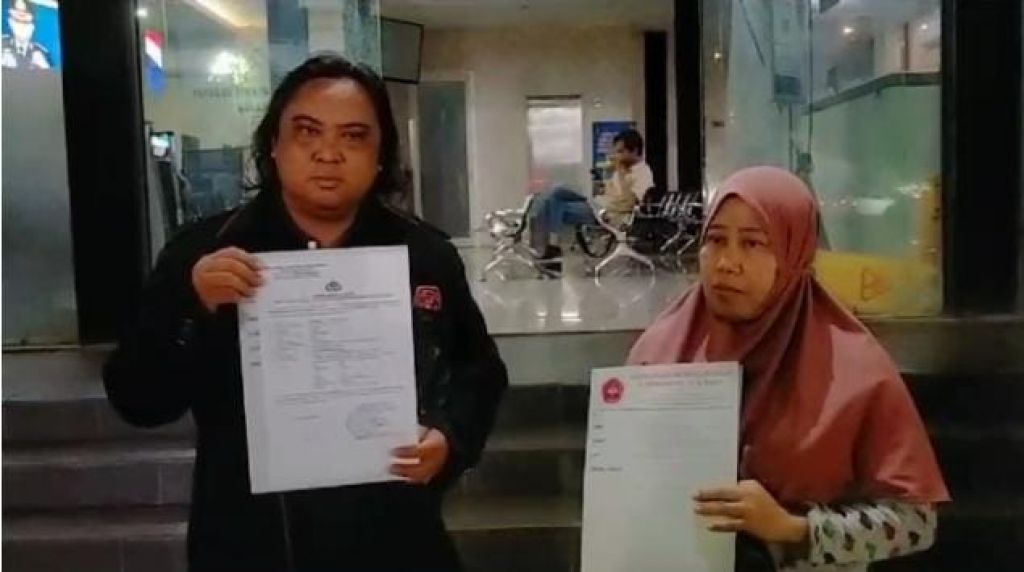 Dodik Firmansyah bersama Sumiati, ibu dari MA