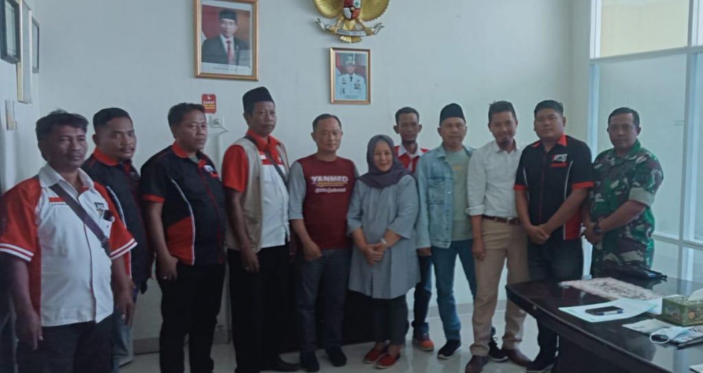 Pengurus DPD LIRA Bangkalan usai audiensi dengan direksi RSUD Syamrabu