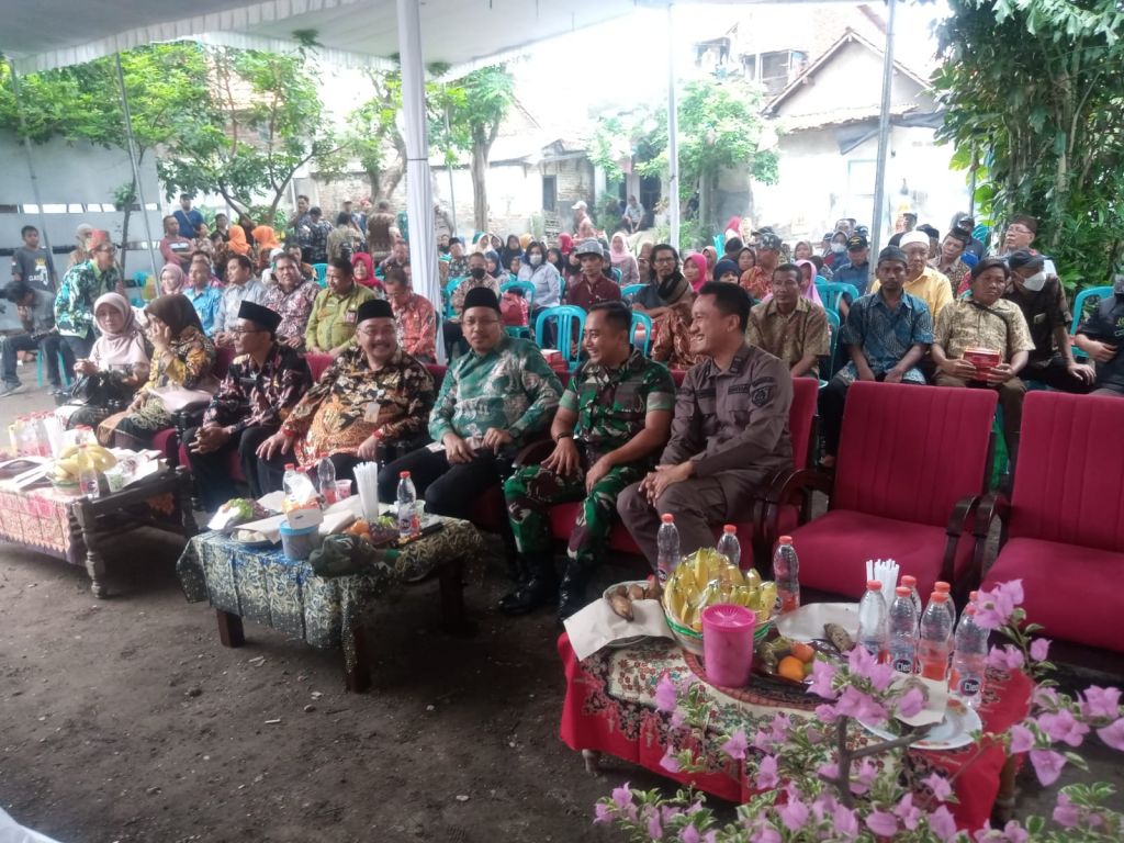 Peresmian rumah tidak layak huni di Dusun Patoman, Desa Keboharan