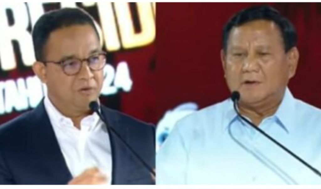 Anies Baswedan dan Prabowo Subianto